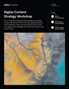 Digital Content Strategy Workshop