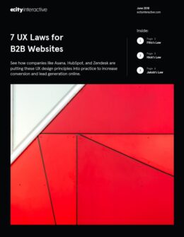 7 UX Laws for B2B Websites