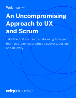 Webinar: An Uncompromising Approach to UX & Scrum